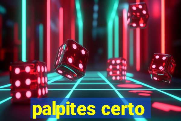 palpites certo